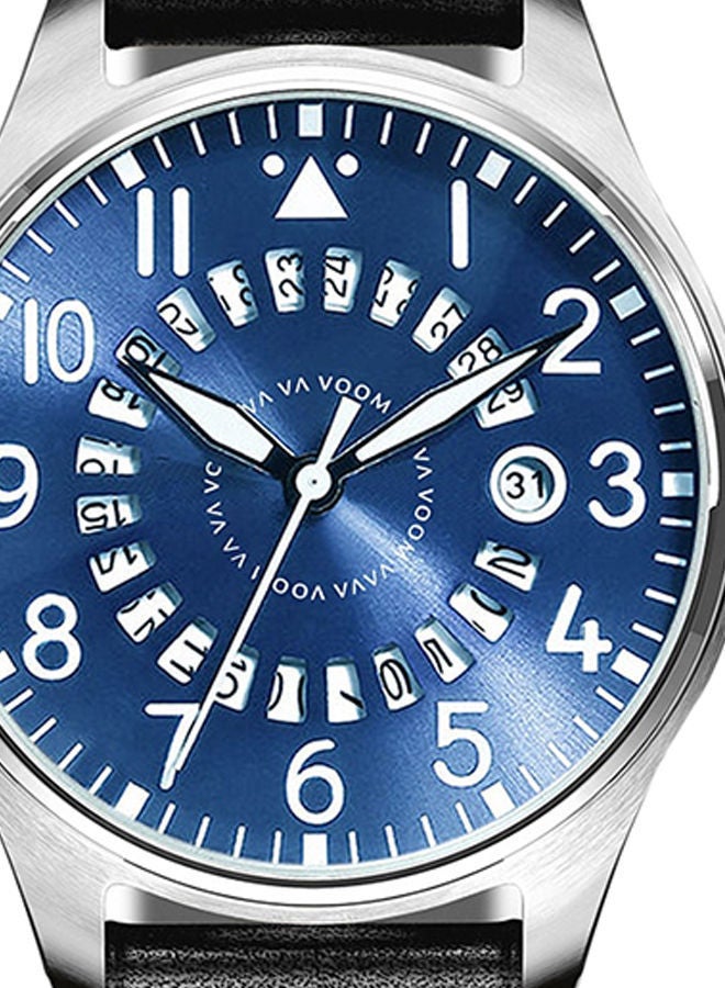 NIBEMINENT Men's Analog Quartz Waterproof Round Watch 1497 - Image 2