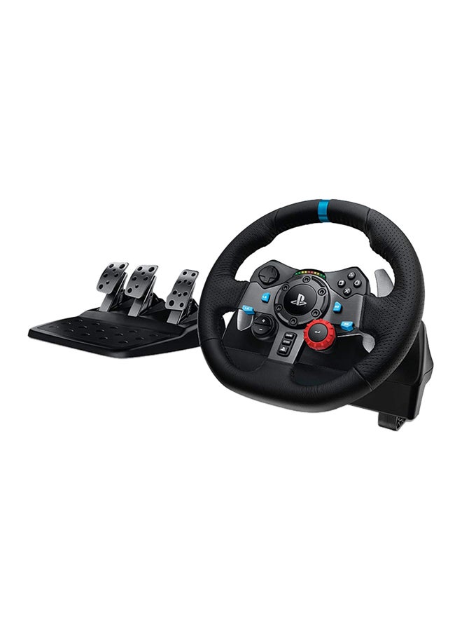Logitech G29 Driving Force Racing Wheel & Pedals – Dual-Motor Force Feedback, 900° Rotation, Leather-Wrapped Wheel, Stainless Steel Pedals, PS4/PS3/PC Compatible, On-Wheel Controls & Paddle Shifters | 941-000113 - Image 1