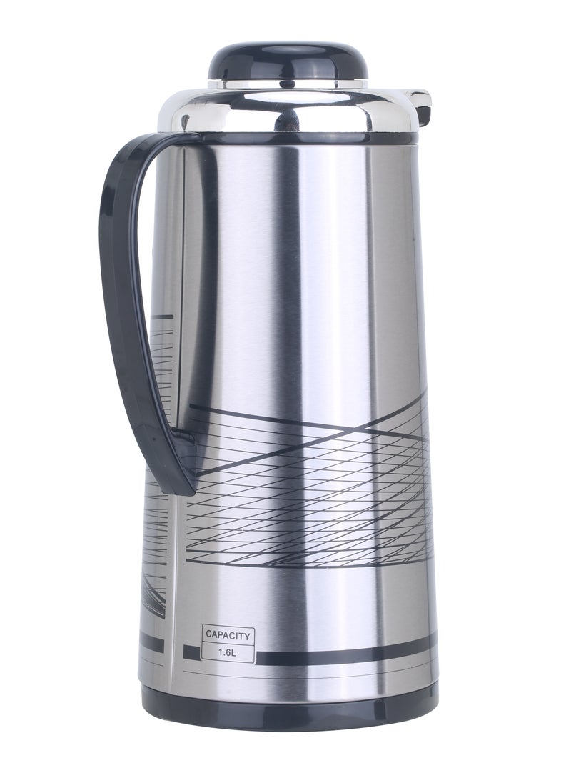 SONASHI - 1.6L Vacuum Flask for Hot & Cold Beverages | Portable Thermos for Keeping Hot/Cold 18 & 24 Hours Retention | Easy to Clean | Ideal for Outings | Thermos/Vacuum Flask SVF-1600 - Image 1