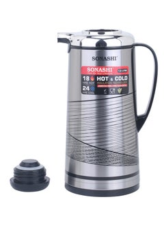 SONASHI 1.6L Vacuum Flask for Hot & Cold Beverages | Portable Thermos for Keeping Hot/Cold 18 & 24 Hours Retention | Easy to Clean | Ideal for Outings | Thermos/Vacuum Flask SVF-1600  - Image 4