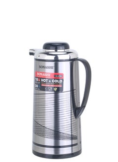 SONASHI 1.6L Vacuum Flask for Hot & Cold Beverages | Portable Thermos for Keeping Hot/Cold 18 & 24 Hours Retention | Easy to Clean | Ideal for Outings | Thermos/Vacuum Flask SVF-1600  - Image 3