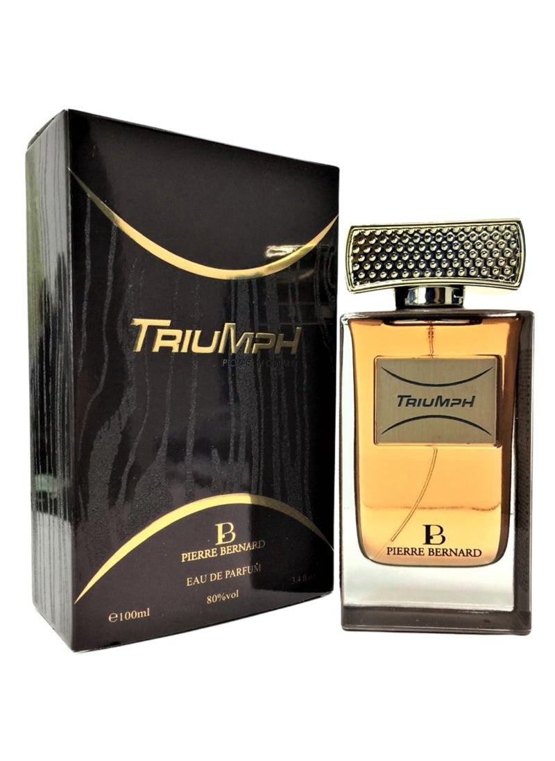 PIERRE BERNARD - Triumph For Men 100ml - Eau de Parfum (Style & Scents) - Image 1