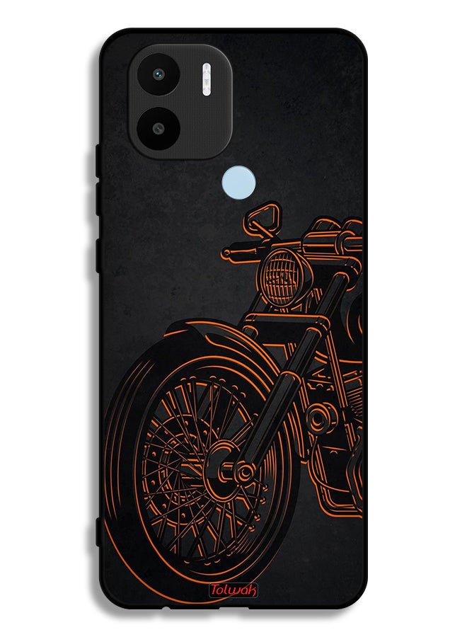 Tolwak Xiaomi Redmi A1 Plus Protective Case Cover Vintage Bike - Image 2