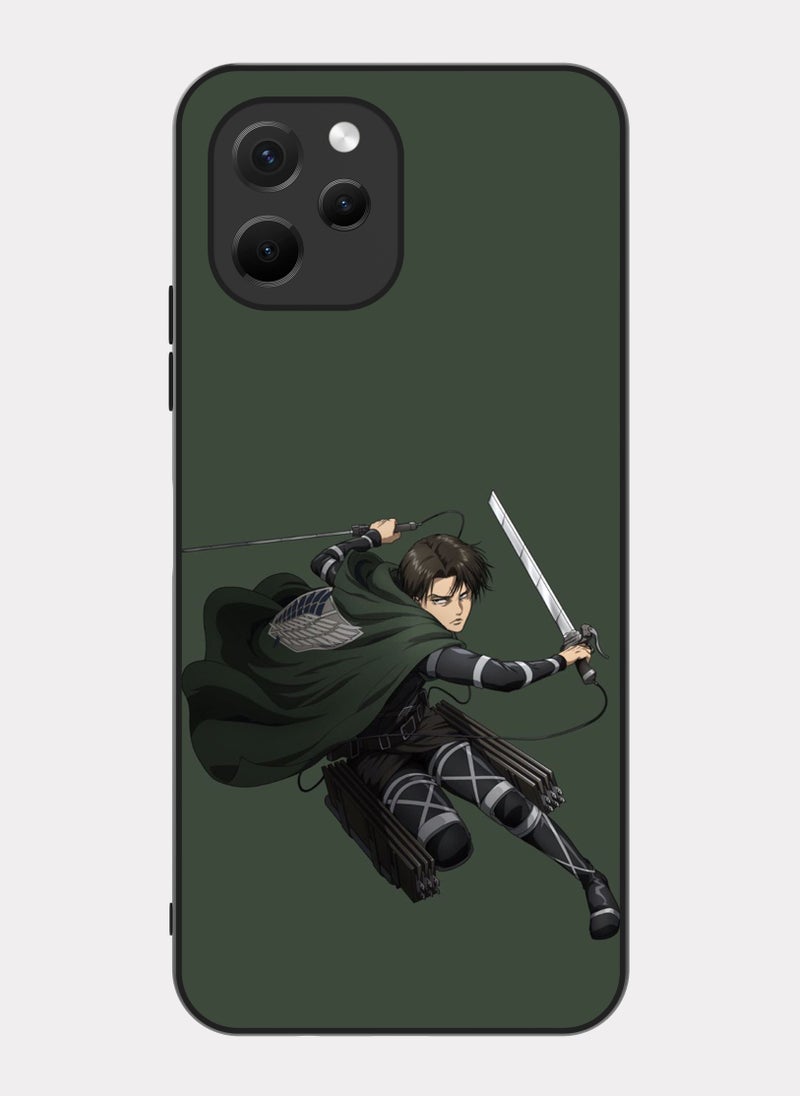 بكسلات كفر هواوي واي 61 ليفاي اكرمان هجوم العمالقة اخضر اسود - Image 1