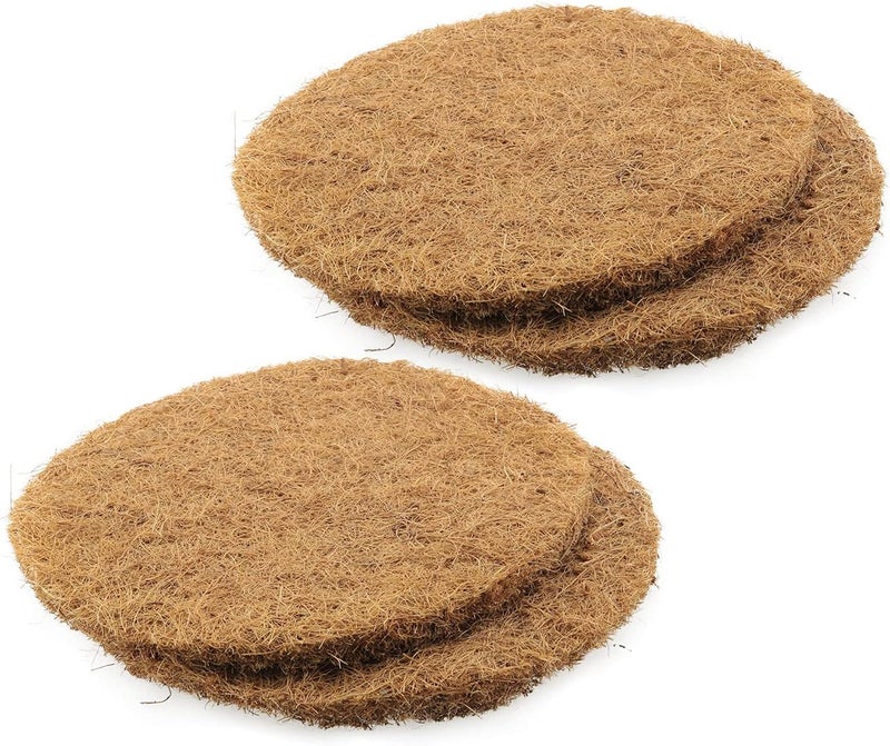 DGHAOP 4pcs Breathable Dry Grass Mattress 215x10mm Bird Nesting Pads Natural Fiber Parrots Breeding Nests Bird Eggs Mat for Birds - Image 1