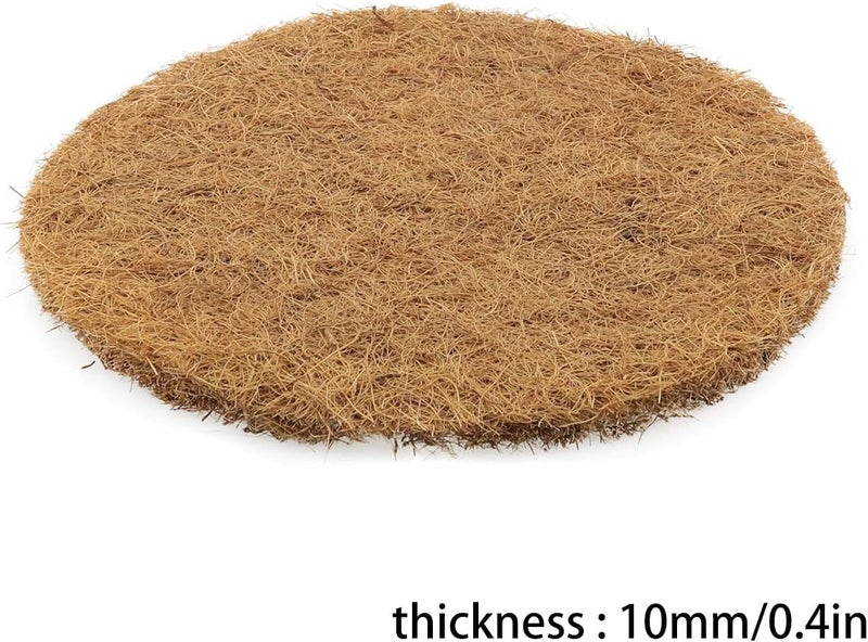 DGHAOP 4pcs Breathable Dry Grass Mattress 215x10mm Bird Nesting Pads Natural Fiber Parrots Breeding Nests Bird Eggs Mat for Birds - Image 2
