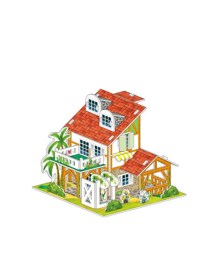 3D puzzles- Small farmhouse - Image 1