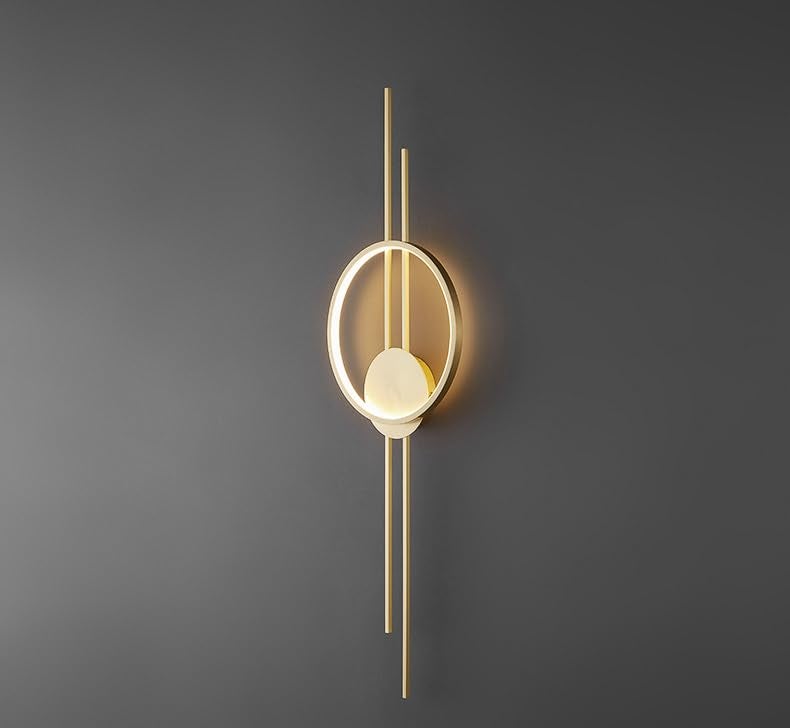 CITRA 1000 MM LED Brass Gold Long Wall Light - Warm White - Image 3