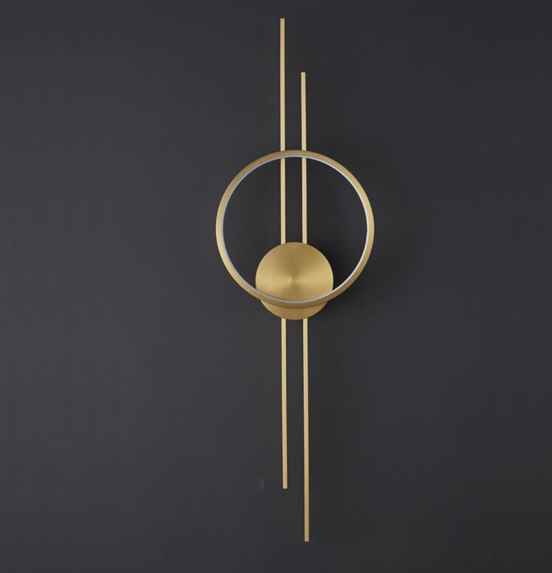 CITRA 1000 MM LED Brass Gold Long Wall Light - Warm White - Image 5