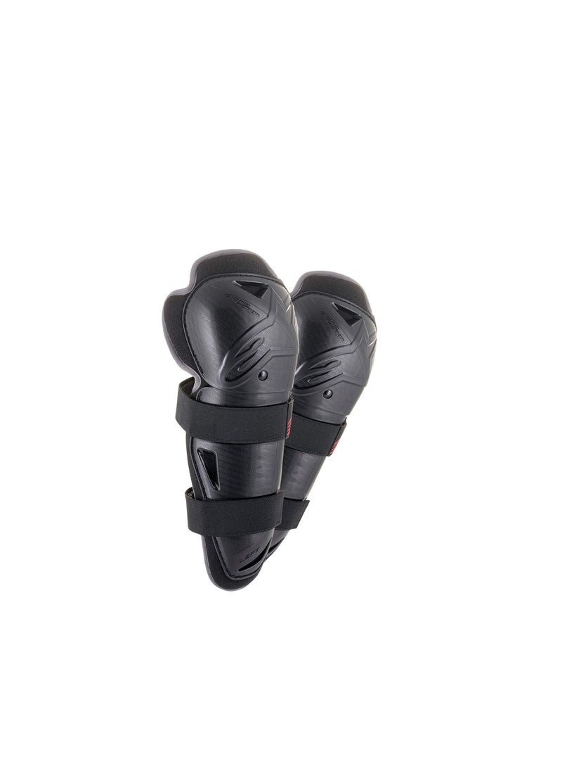 Alpinestars واقي الركبة Alpinestars Bionic Action Youth مقاس واحد أسود وأحمر  - Image 1