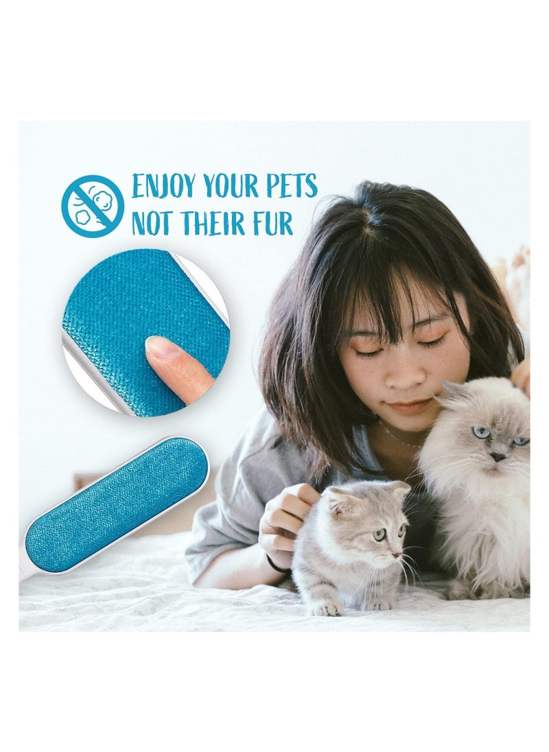 Generic Lint and Pet Hair Remover, No-Refill Lint Remover, Reusable Cleaning Tools and Pet Supplies, Double-Sided Cat and Dog Hair Remover, Use as Cloth, Furniture or Couch Cleaner. -  - Image 3