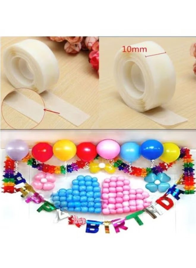 200-Piece Balloon Glue Dot Rolls 4.5x2cm - Image 4