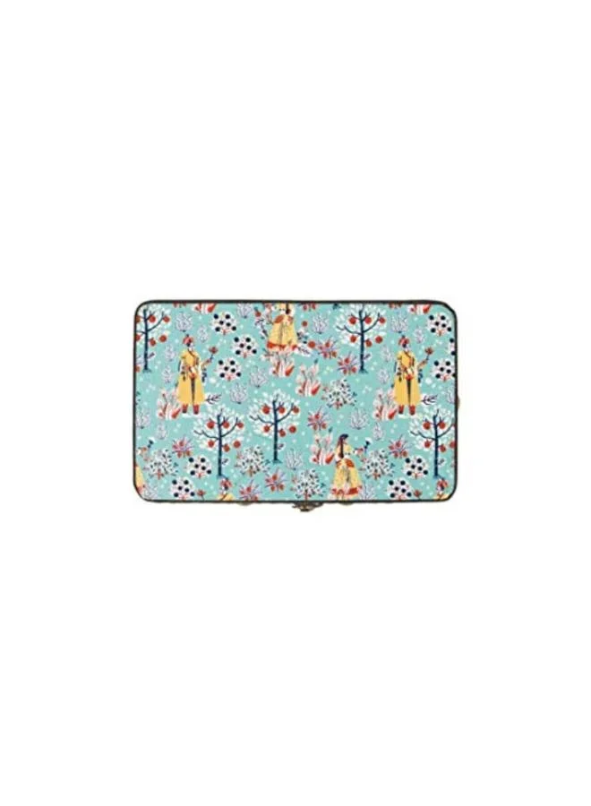 Chumbak  Garden Gala Storage Box - Teal  | Best Price UAE