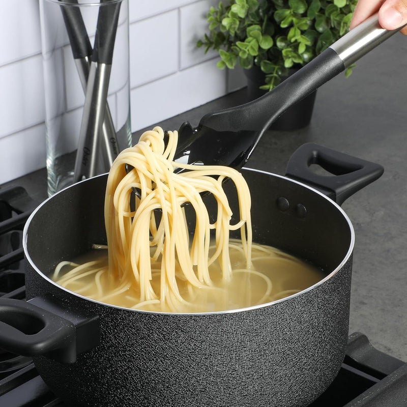 Oster Baldwyn 13" Nylon Spaghetti Server - Black w/Stainless Steel Handle - Image 2