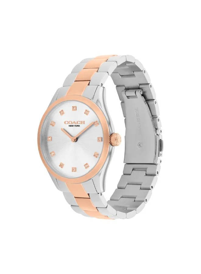 كوتش Brooks Stainless Steel & Rose Gold-Tone 36mm Watch