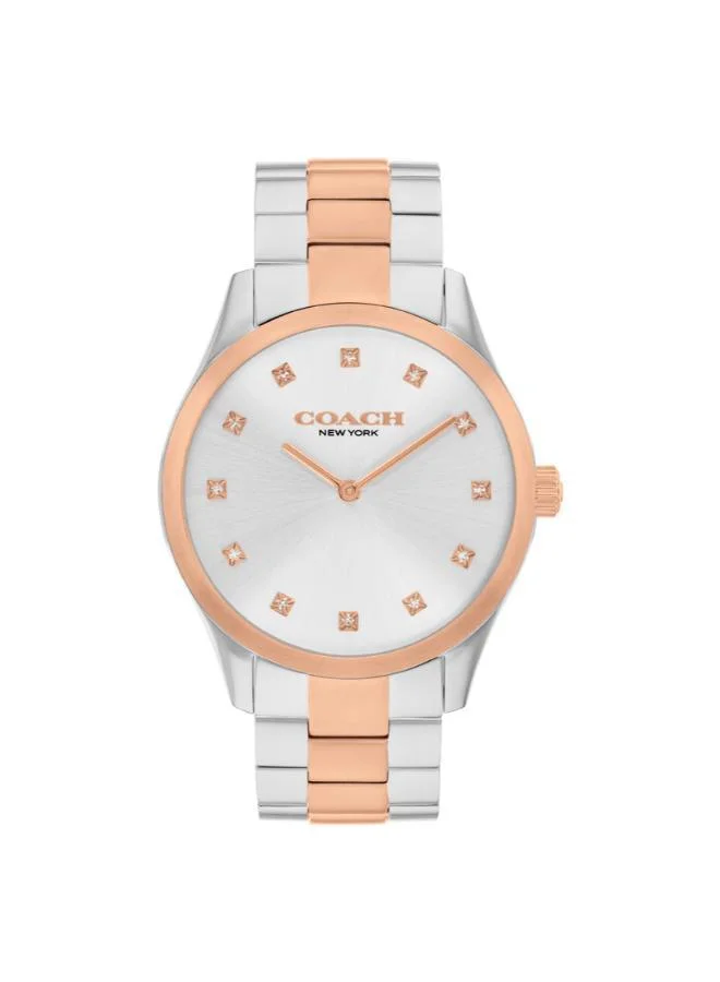 كوتش Brooks Stainless Steel & Rose Gold-Tone 36mm Watch