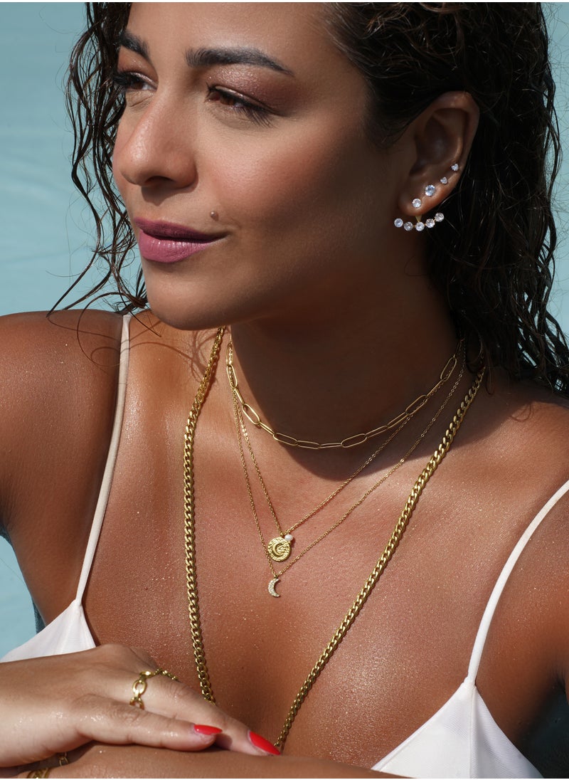 Clé de Lune The Linked Empty Chain Layering Necklace  - Image 2