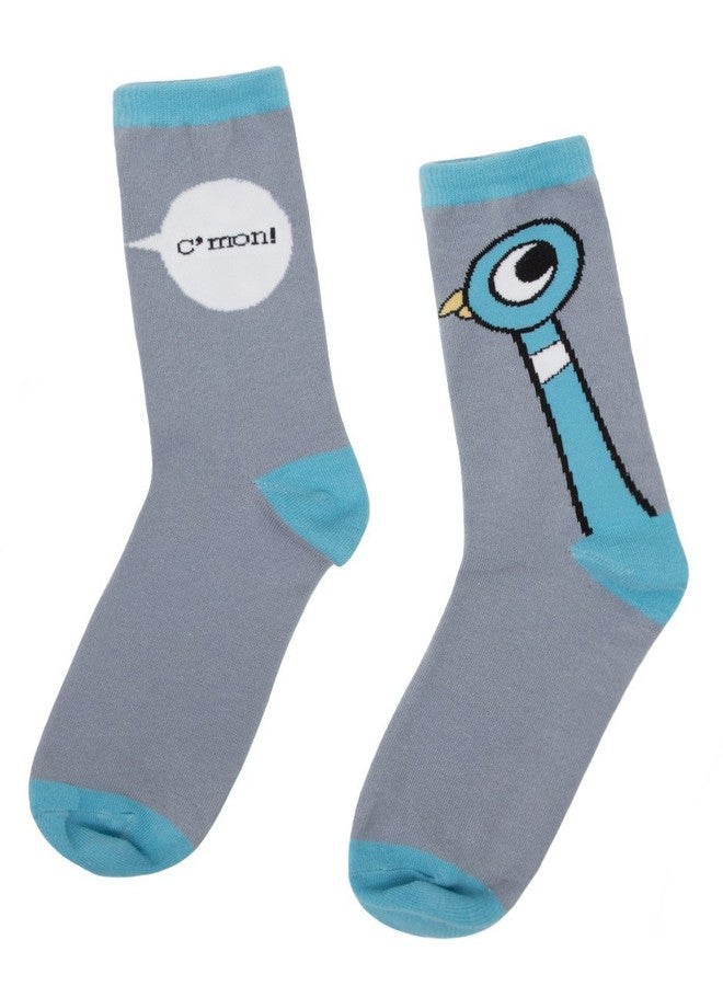 Out of Print Unisex Don't Let the Pigeon Drive the Bus! Socks Large - Image 2