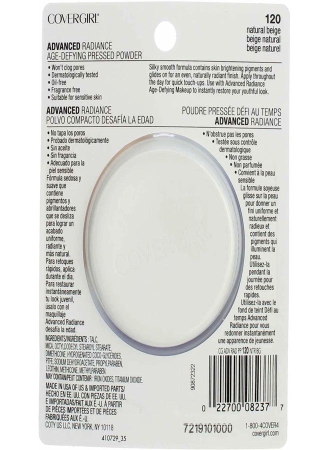 CoverGirl كفر جيرل بودرة مضغوطة متقدمة لمكافحة الشيخوخة بلون بيج طبيعي 120.39 أونصة (قد يختلف التغليف) - Image 2