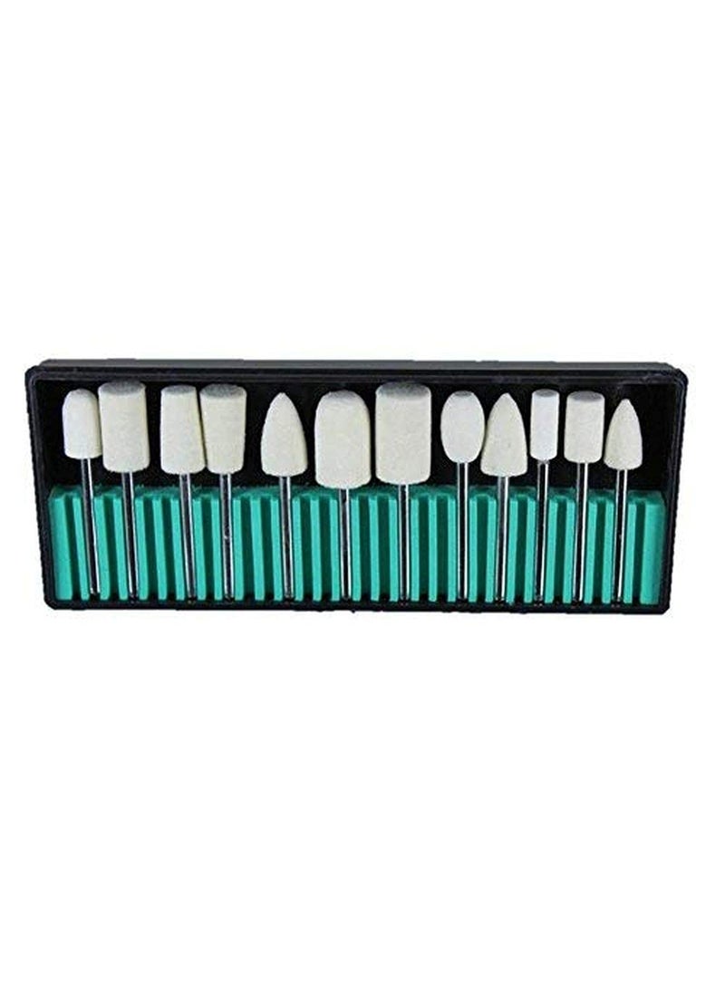 DIY Crafts DIY Crafts CTDIYHI41439 Assorted Felt Wool Bob Burr Polishing Grinding with 44204 inch 3mm Shank fit for Dremel and  - Image 1