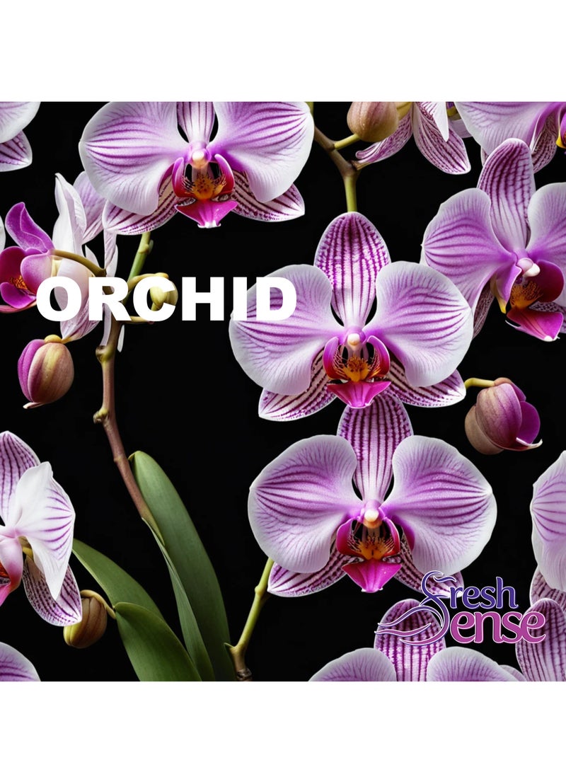 Fresh Sense ORCHID Refill - PACK of 12 x 260ml - Automatic Spray Auto Spray Air Freshener for Home Bathroom Toilet Office Neutralizes Bad Odors FRESH SENSE - Image 2
