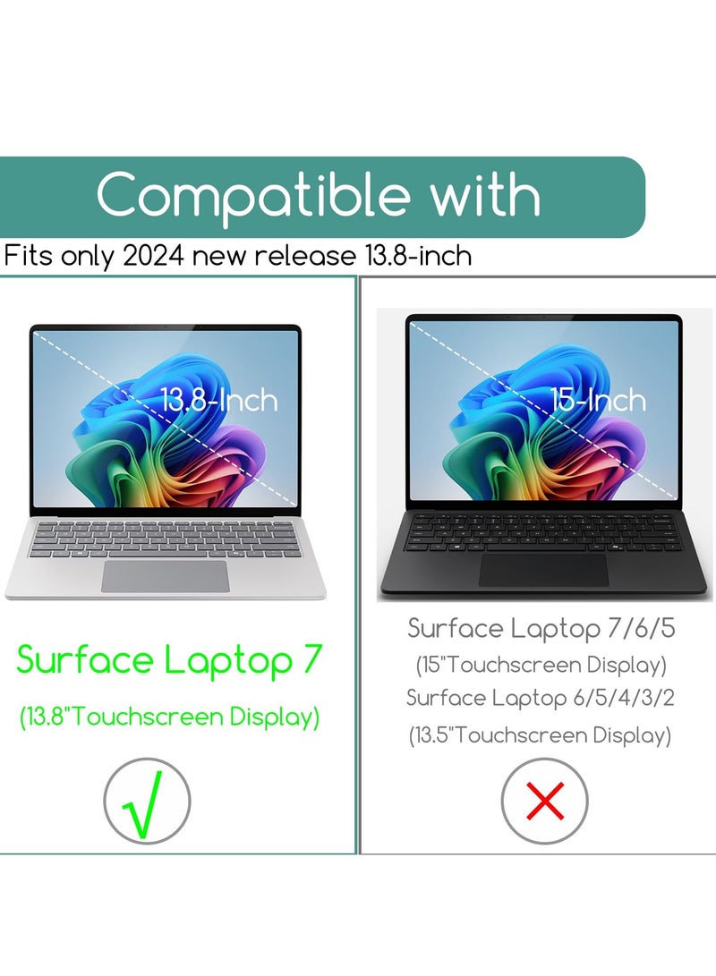 Microsoft Surface Laptop 7 Screen Protector (AIPC 2024) 13.8 Inch Tempered Glass Ultra Clear Smooth Touch Anti-Scratch  - Image 2