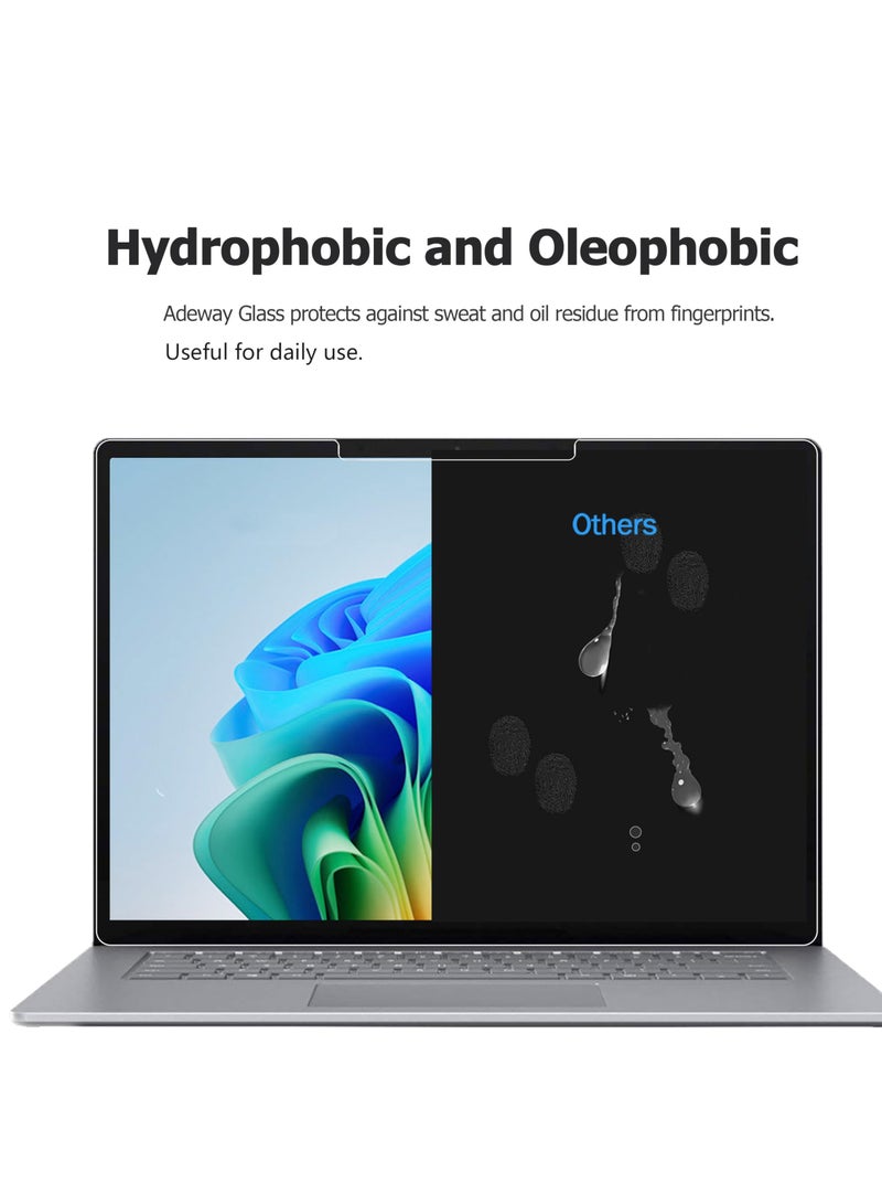 Microsoft Surface Laptop 7 Screen Protector (AIPC 2024) 13.8 Inch Tempered Glass Ultra Clear Smooth Touch Anti-Scratch  - Image 5