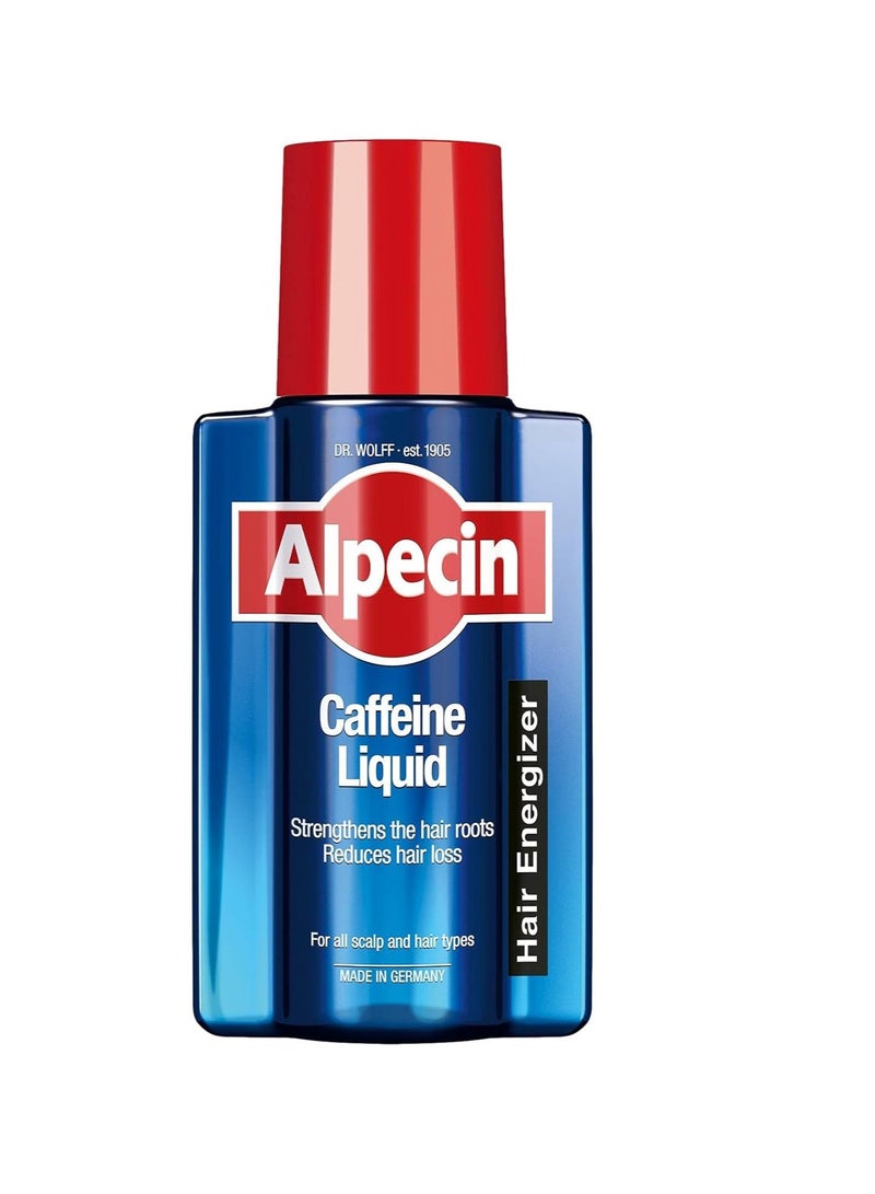 Alpecin Alpecin Caffeine Liquid Scalp Tonic 6x 200ml Hair Tonic for Hair Growth Prevents Hair Fall Strengthens Hair Roots Reduces Hair Loss Hair Energizer Vitalizer | Hair Gain Tonic - Image 2