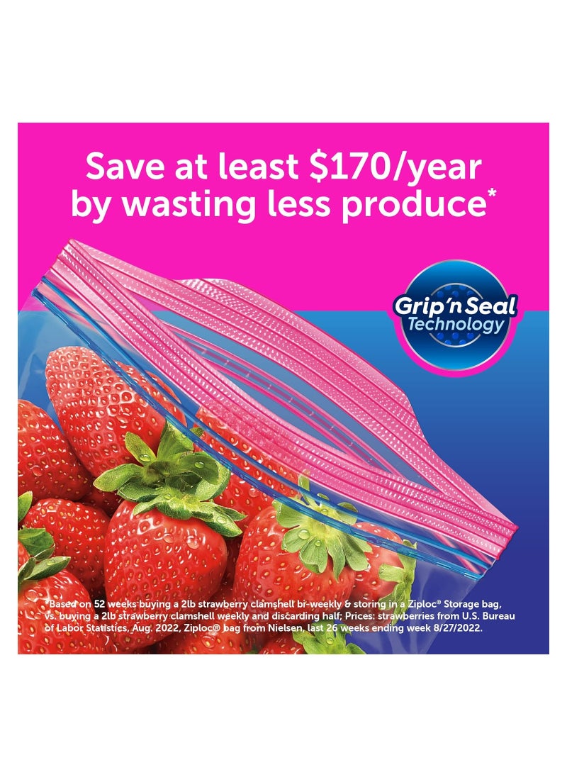 Easy Open Storage Bags 48 Count