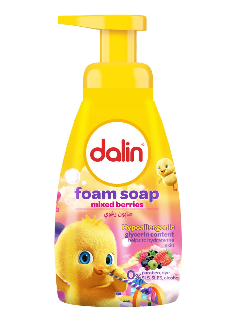 Dalin Foam Soap Mixed Berries 200 ML - Image 1