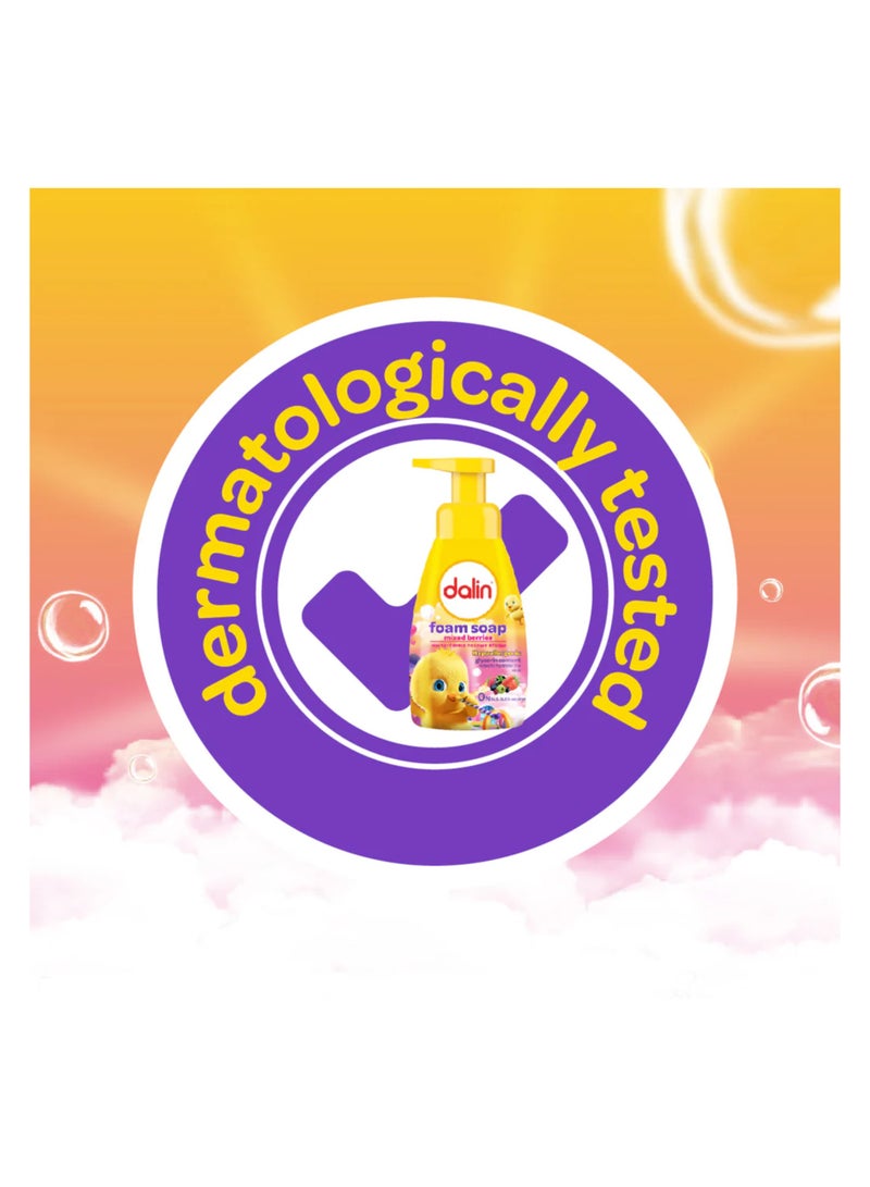 Dalin Foam Soap Mixed Berries 200 ML - Image 5