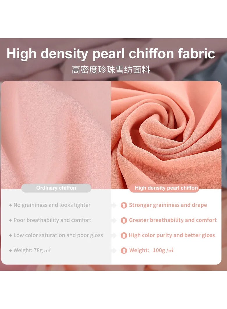 أولودينيز  حجاب شيفون أنيق للنساء - خفيف الوزن، مريح وأنيق - Image 3