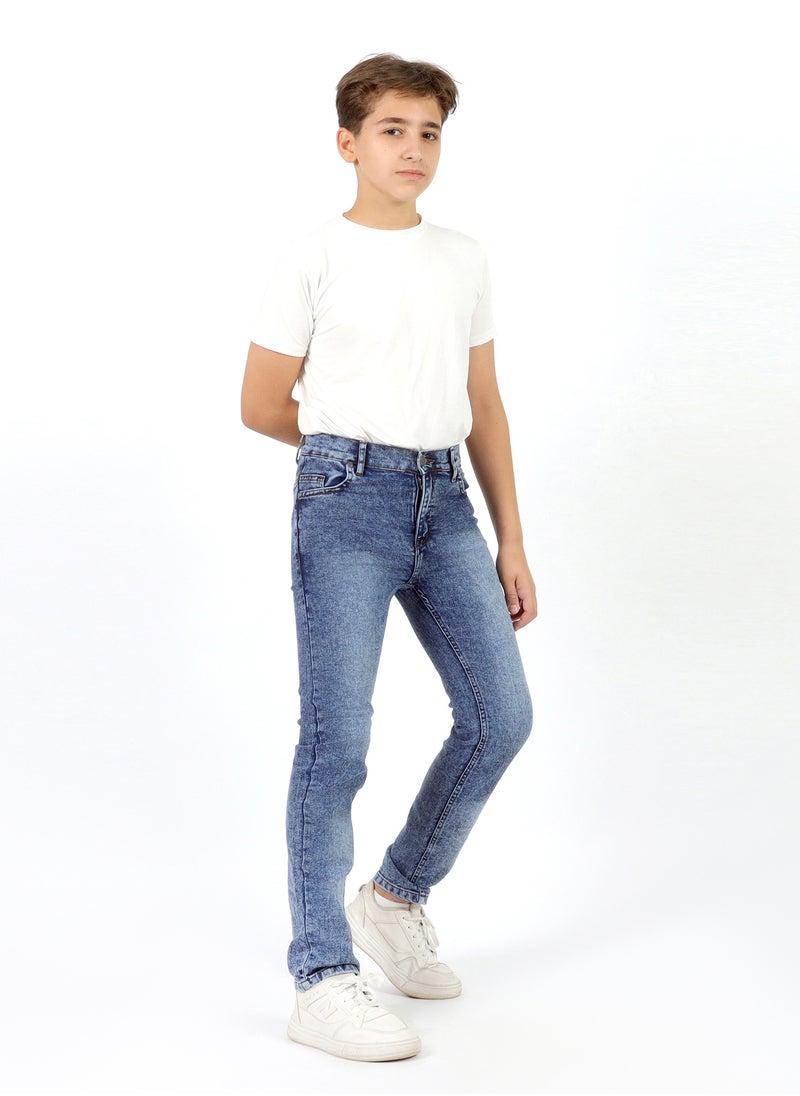 Kids Jeans Slim Dark blue Pants - pzsku/Z01A33F256EA715E1587EZ/45/_/1732787829/ddf430b5-ffe0-4063-861e-b97143a0af7c