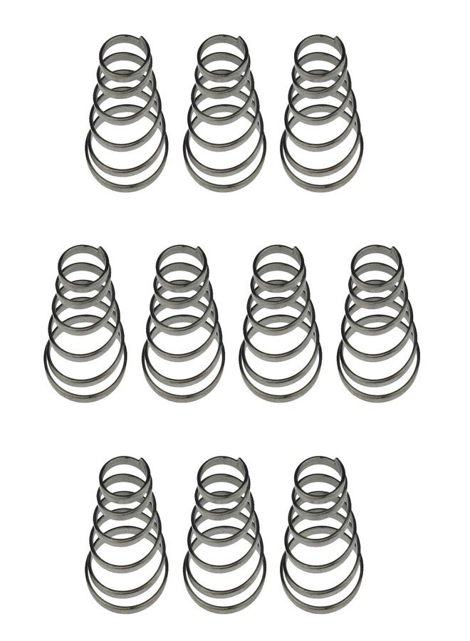 Kasteco 10 Pack 304 Stainless Steel Universal Quick Release Bike Wheel Skewer Springs - Image 1