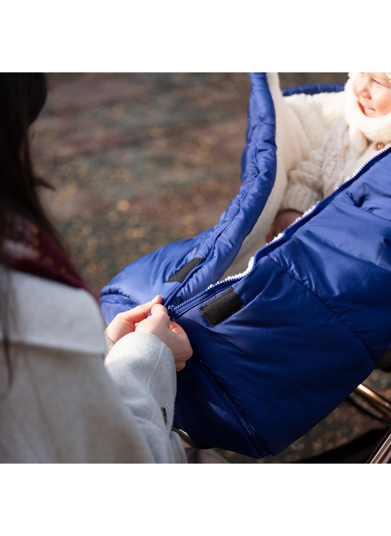 Owli - Stroller Overalls Royal Blue 6-36 Months - Image 1