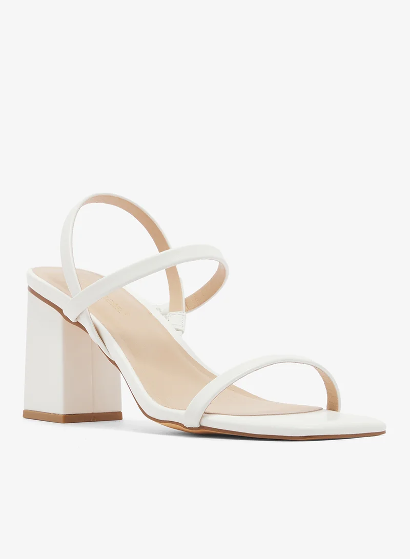 London Rebel Cara Ankle Strap High-Heel Sandals