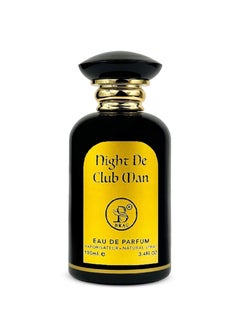 B BRAG Brag Night de Club 100ML Eau de Parfum for Men Woody & Spicy Fragrance for Men Captivating Long Lasting Perfume Perfect Aromatic Fragrance for Every Occasion  - Image 1