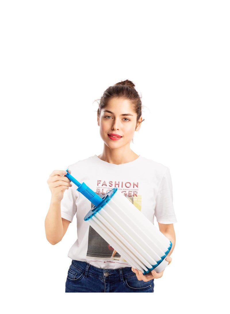 SOLARAE عصا خرطوشة أيون المعادن Ag+ لمنتجع صحي، خرطوشة أيون الفضة لحمام السباحة، بركة الأسماك، فلتر، تحافظ على مياه الينابيع في حمام السباحة نظيفة وصافية (2، أزرق) - Image 3