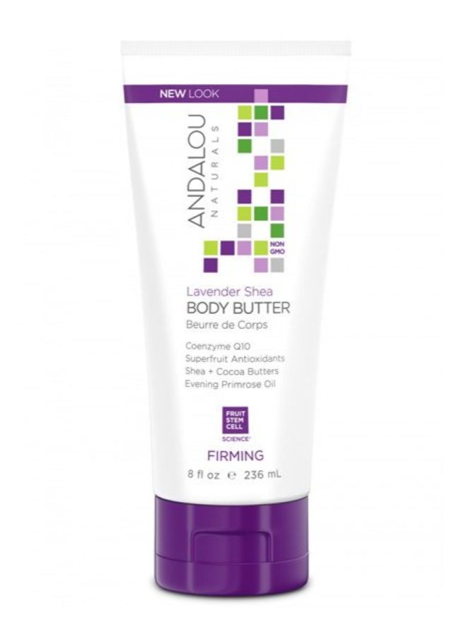 Andalou Natural Andalou Lavender Shea Firming Body Butter 236 ml  - Image 1