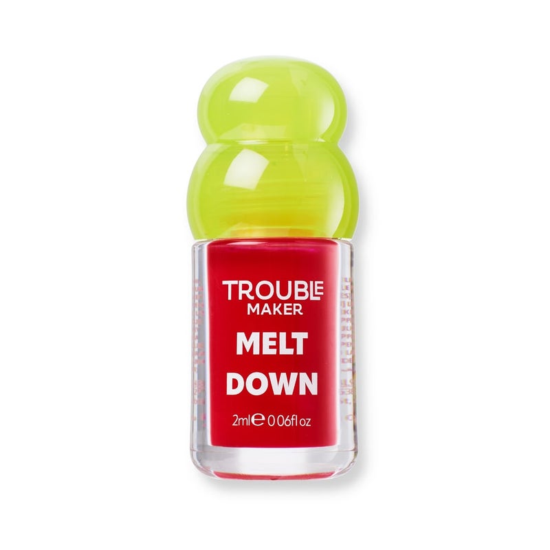 Trouble Maker Melt Down Lip Oil Overload Pink - Image 1