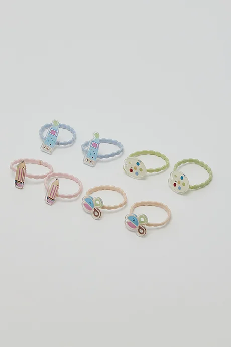 R&b 8 Pack Ponytail Hairbands