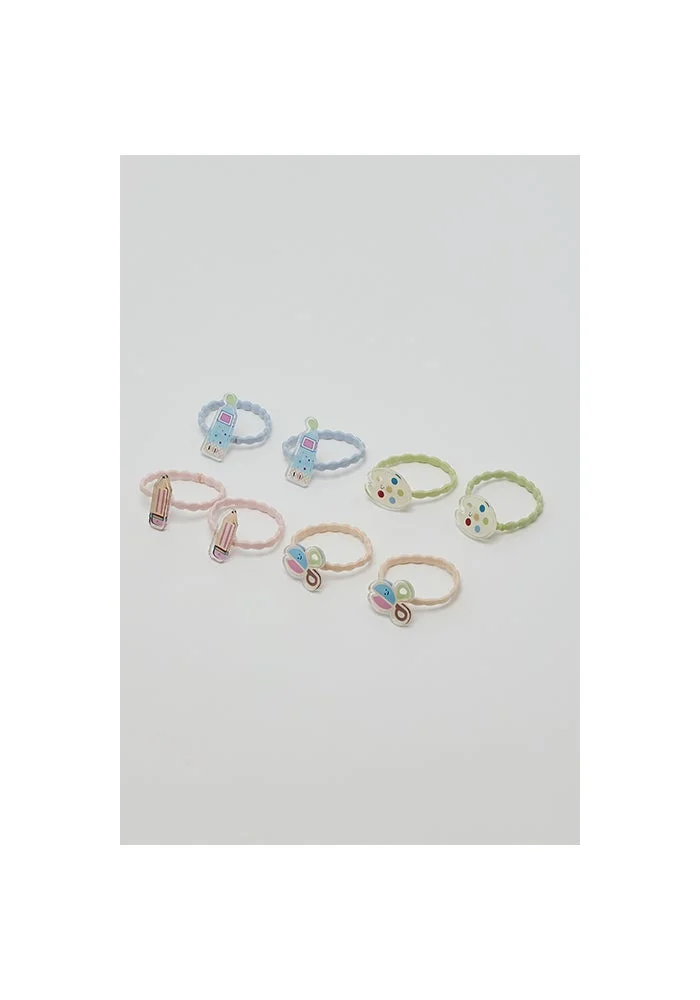 أر أند بي 8 Pack Ponytail Hairbands