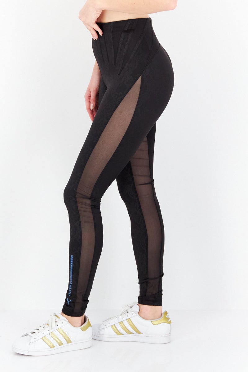 Puma x Koche Women Sportswear Fit Textured Training Leggings, Black - Image 3