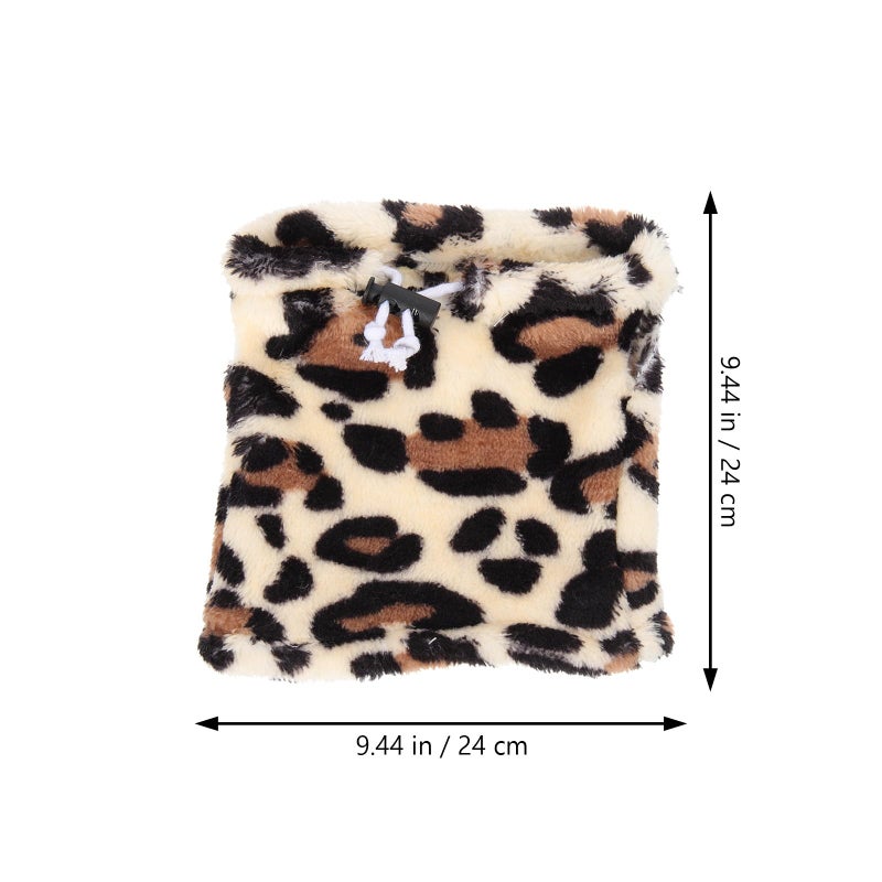 Leopard Print Warm Lizard Clothes Small Pet Costume For Bearded Dragon Reptile - Image 3