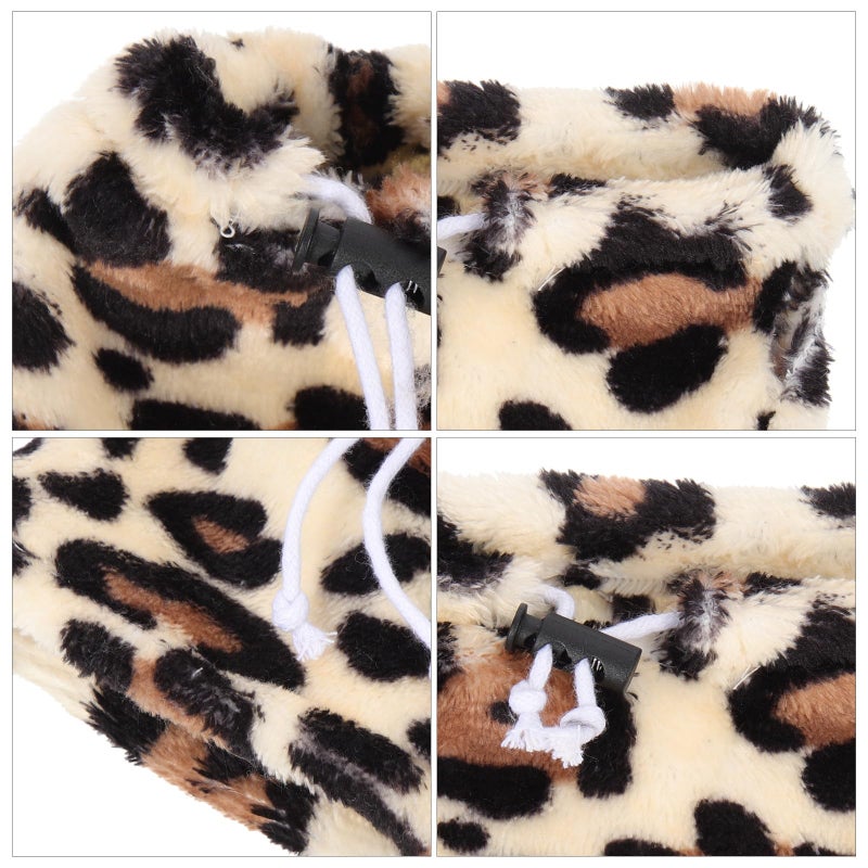 Leopard Print Warm Lizard Clothes Small Pet Costume For Bearded Dragon Reptile - Image 4