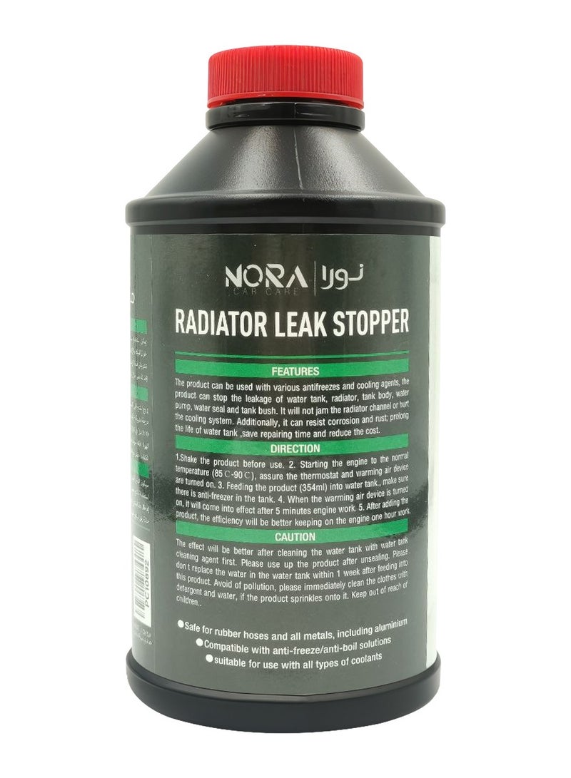 Nora Radiator Leak Stopper N-227 - 354ml, Compatible with All Coolants & Anti-Freeze, Prevents Radiator & Tank Leaks - Image 2