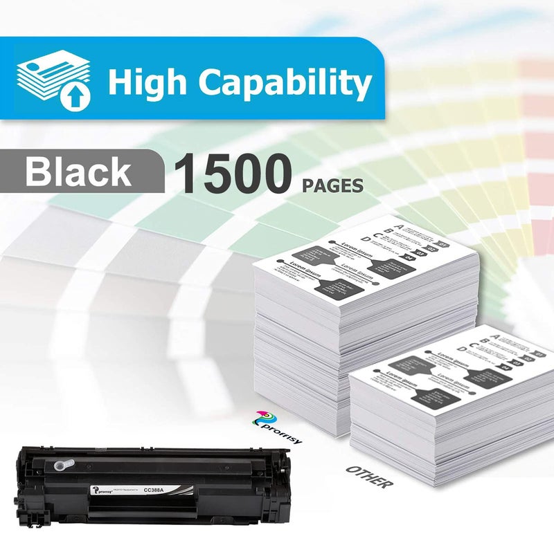 proffisy 88A Easy Refill Toner Cartridge 88A CC388A Cartridge Compatible with HP LaserJet Pro MFP M126nw Printer Cartridge-1PCS - Image 5