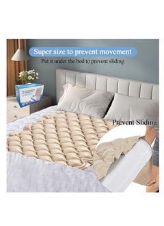 Cool Baby COOLBABY Silent Alternating Air Pressure Mattress With Mattress Cover And Pump Inflatable Silent Mattress To Prevent Bedsores And Sore Treatment For Bedridden Patients  - Image 5