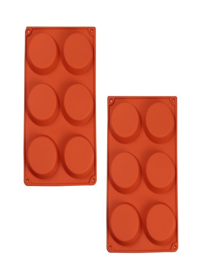 Septe 2Pcs 6 Cups Silicone Egg Bite Molds,Silicone Muffin Pans for Air Fryer, Non-Stick cupcake molds for baking - Image 1