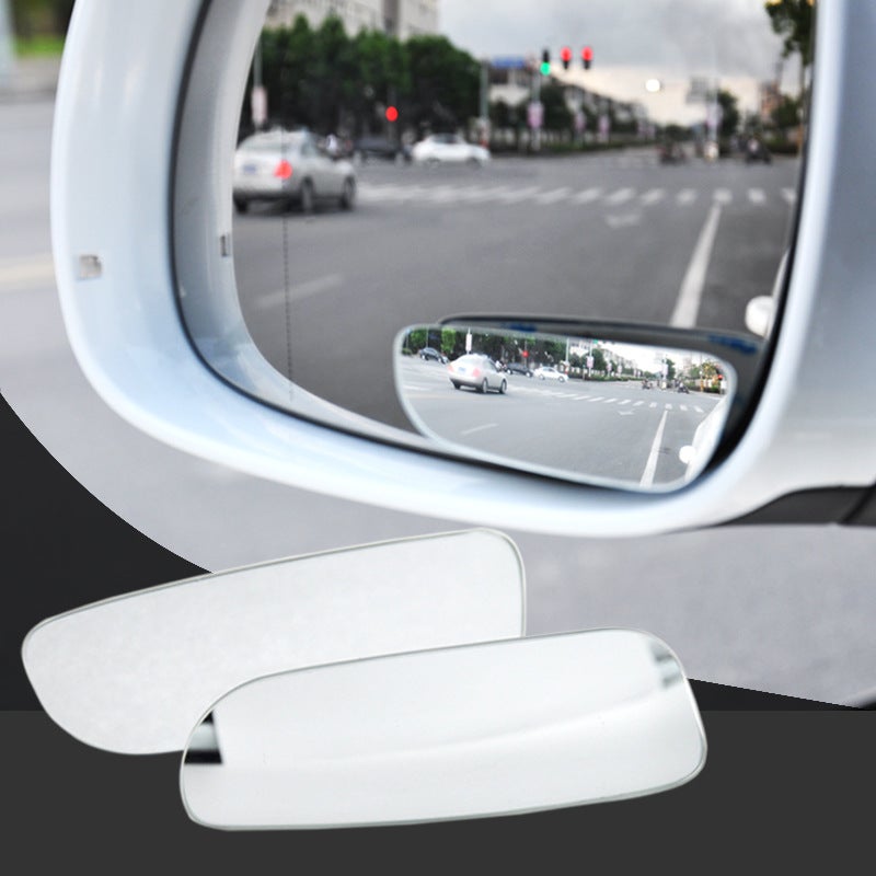 Wide-Angle Mirror Car Rearview Mirror Small Round Mirror Blind Spot 360 Degree Car Mirror Auxiliary Mirror Blind Spot Mirror - Image 2